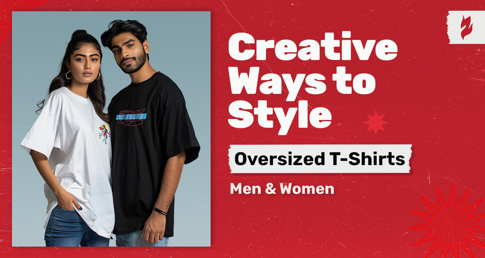 Creative Ways To Style Oversized T-Shirts For Men And Women - Zlaatafashion