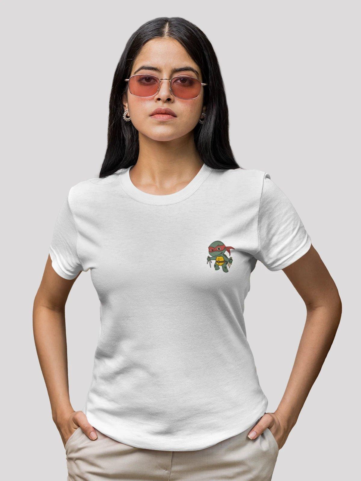 Ninja Turtle White Unisex T-Shirt