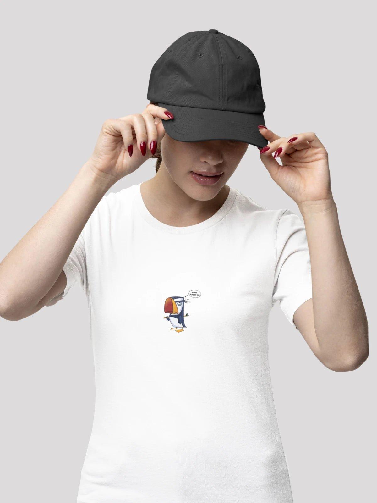 Zaza Bird White Unisex T-Shirt