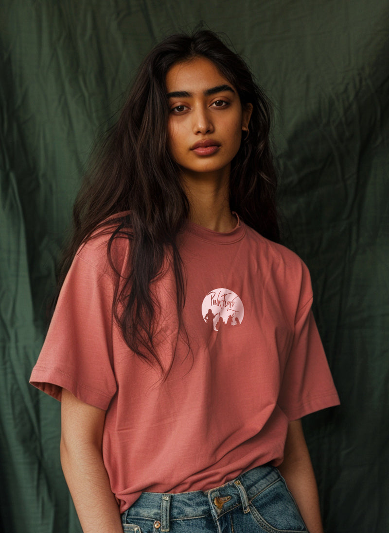 Unisex pink floyd graphic printed t-shirt
