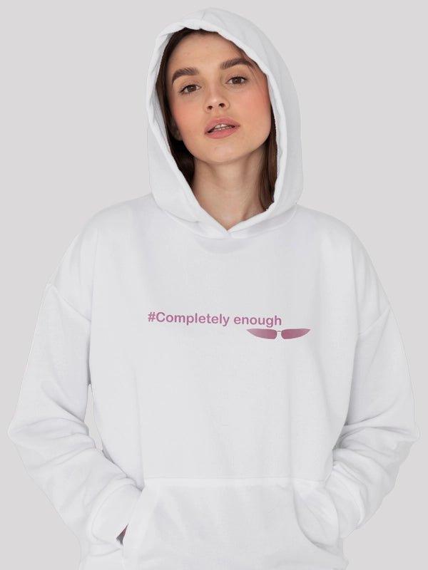 Unique Me White Hoodie For Women