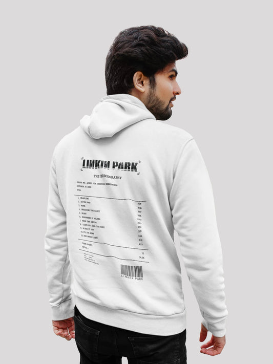 Linkin park White Hoodie For Men