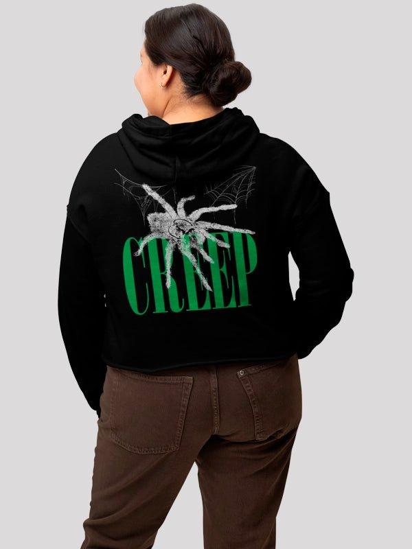 Creep Crop-Hoodie For Women