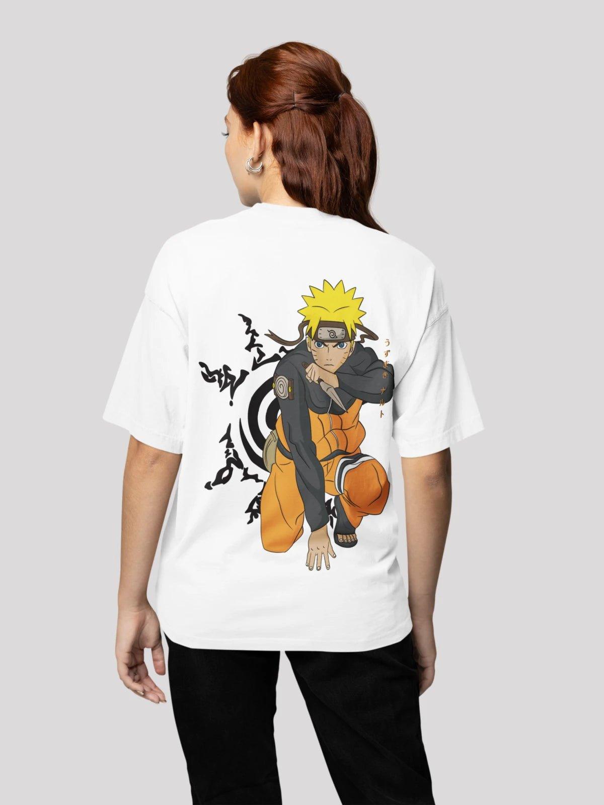 Naruto Anime unisex Oversized T-shirt