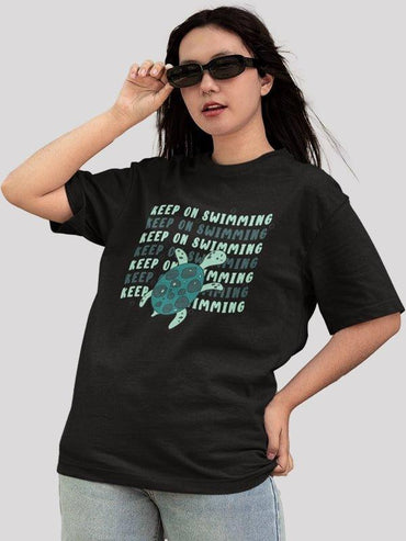 Keep on Swimming Oversized T-shirt