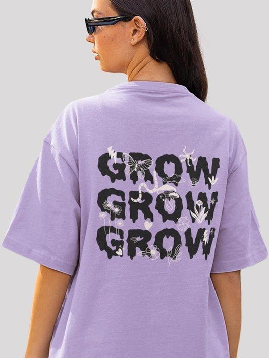 Grow Women's Oversized T-shirt