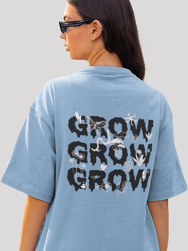 Grow Women's Oversized T-shirt