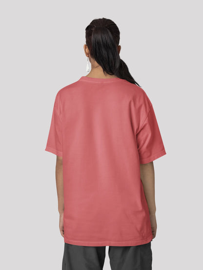 Gone crazy for GON Anime Unisex Oversized  T-shirt-Dusty Rose