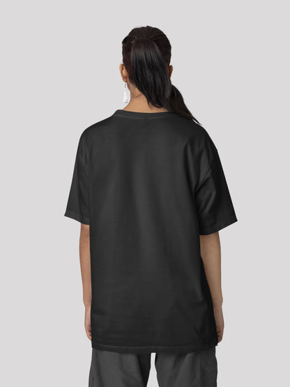 Gone crazy for GON Anime Unisex Oversized  T-shirt-Black