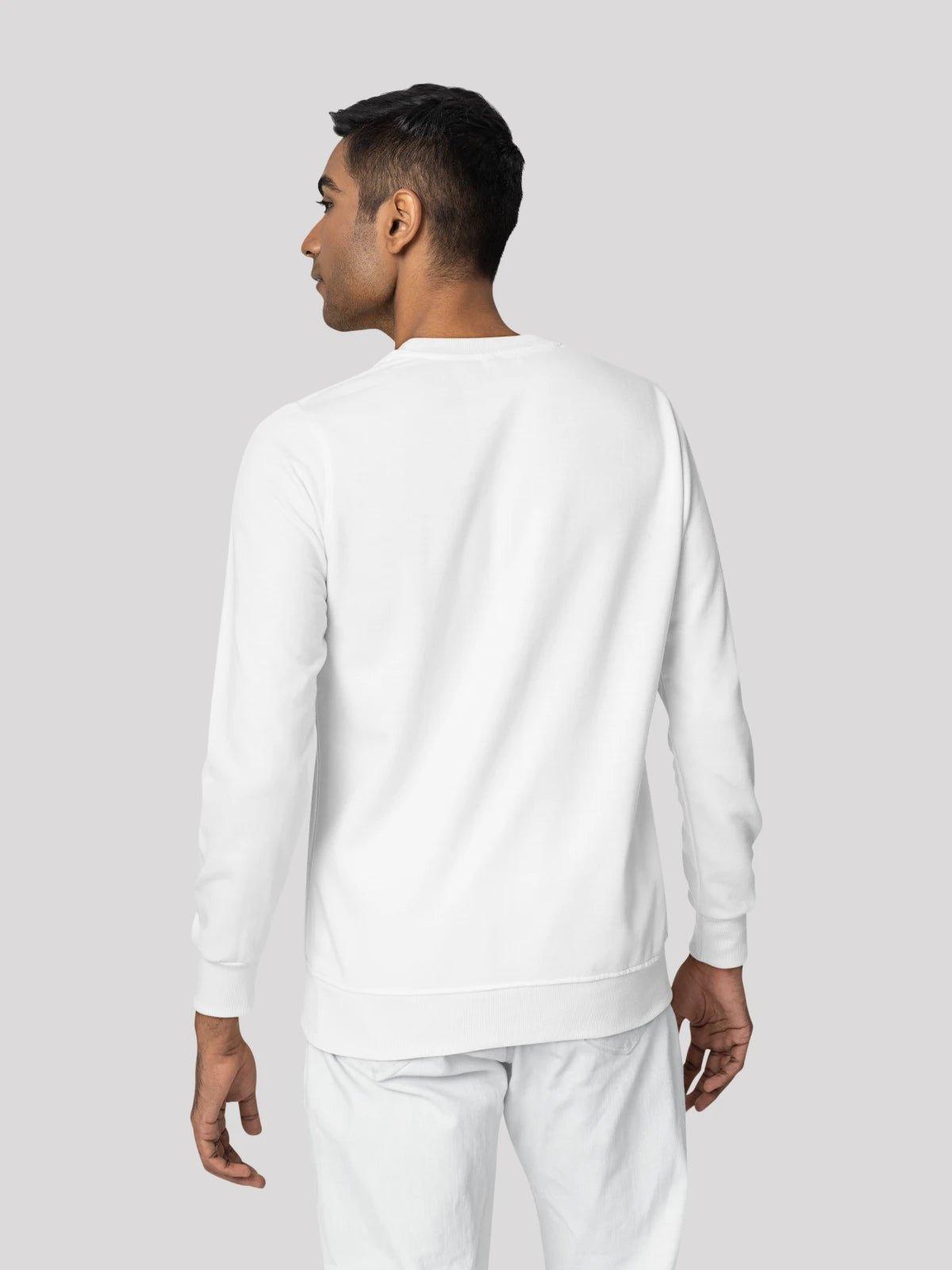 White Sweatshirt For Men