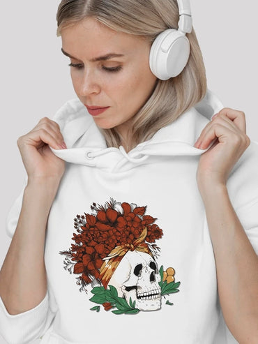 White Hoodie For Women