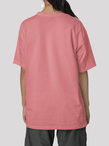 Unisex Signature Collection Oversize T-Shirt-Dusty Rose