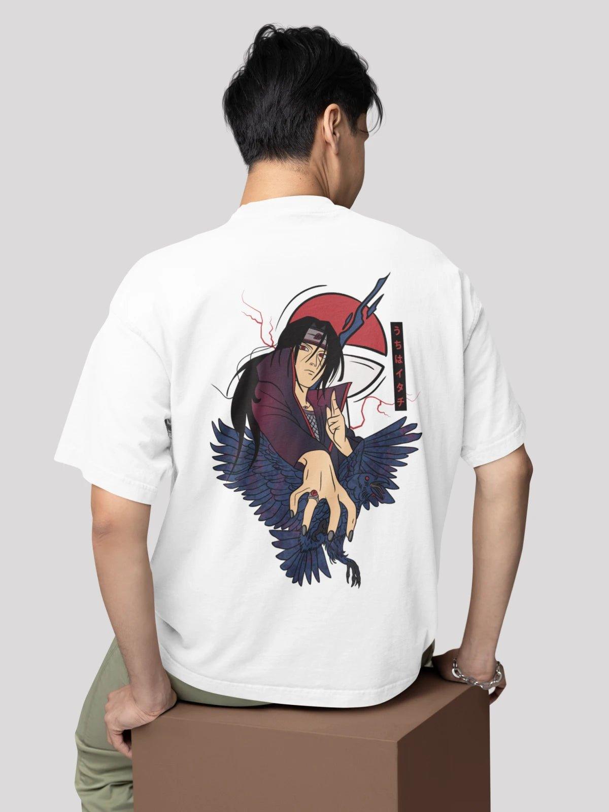 Naruto- Uchiha Itachi Anime unisex Oversized T-shirt