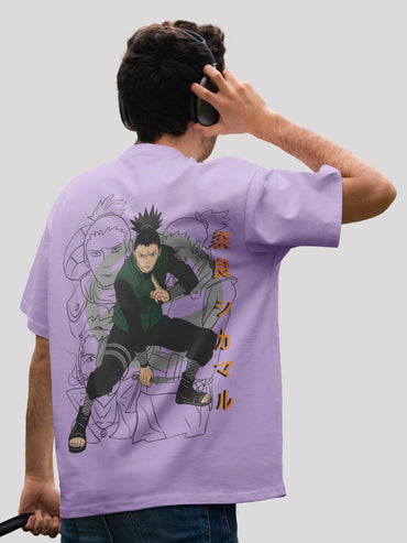 Naruto-Shikamaru Anime unisex Oversized T-shirt