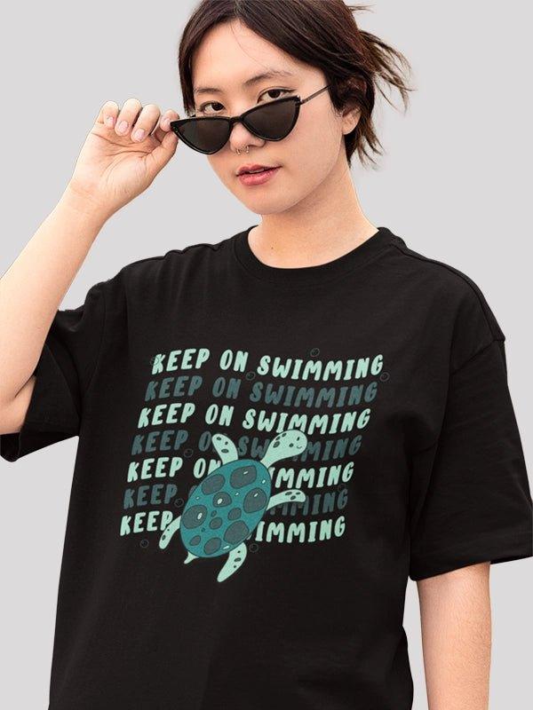 Keep on Swimming Oversized T-shirt