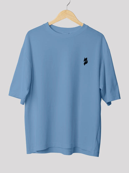 Unisex Signature Collection - Oversize T- Shirt-Baby Blue