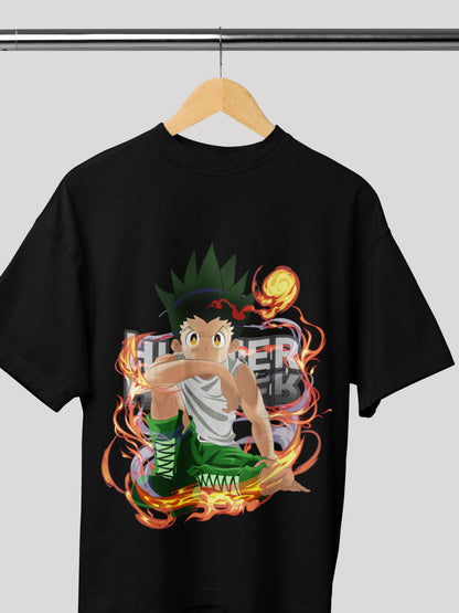 Gone crazy for GON Anime Unisex Oversized  T-shirt