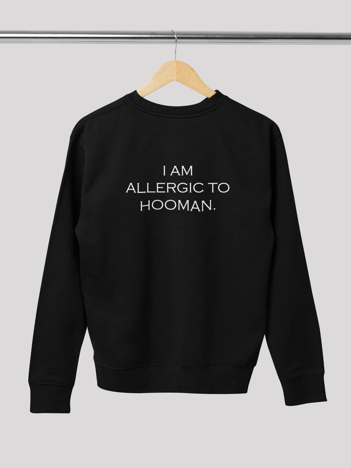 Hooman Black Sweatshirt