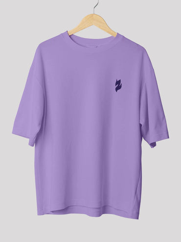 Unisex Signature Collection Oversize T-Shirt-iris lavender