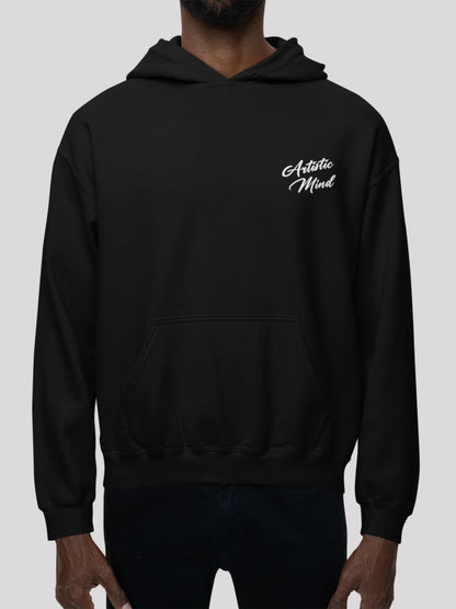 Artistic Mind Hoodie for Men-Black