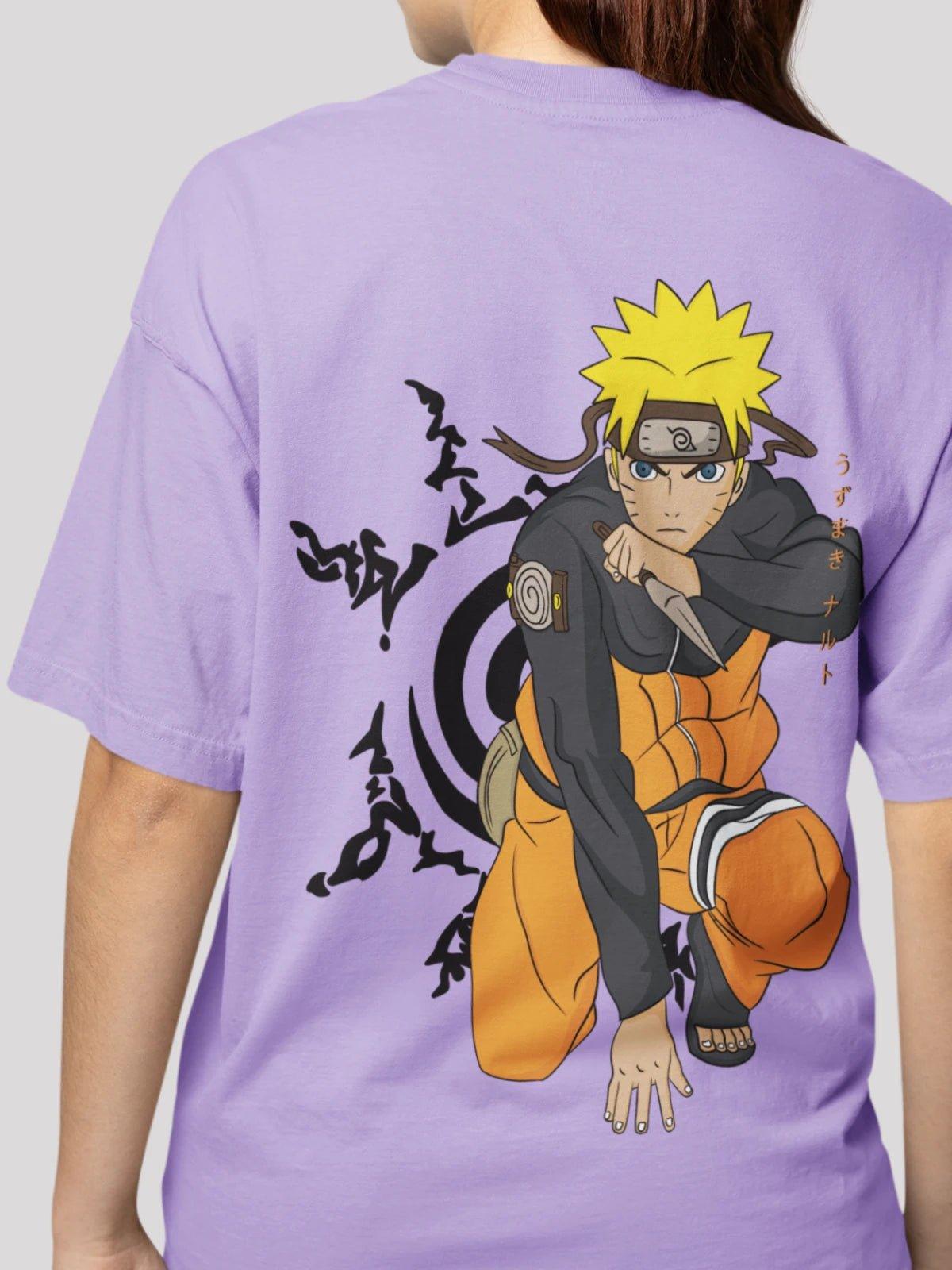 Naruto Anime unisex Oversized T-shirt