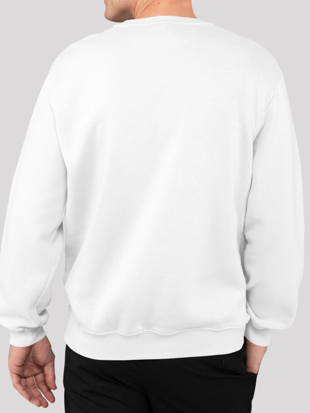 White Sweatshirt For Men