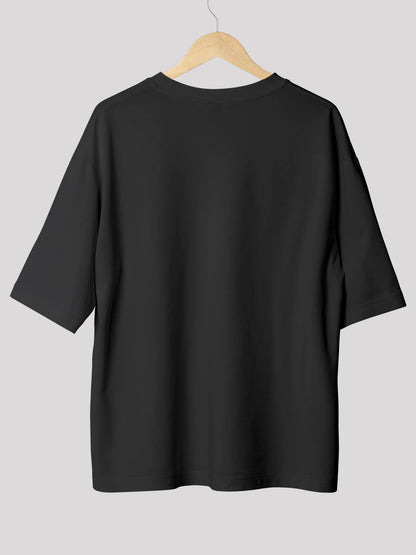 Lady Killer Black Oversized T-Shirt for Women