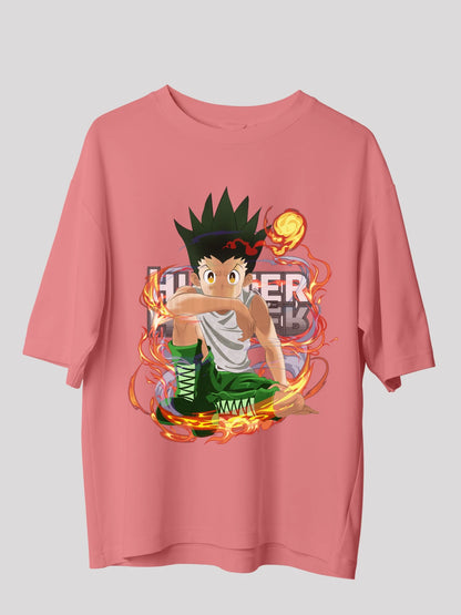 Gone crazy for GON Anime Unisex Oversized  T-shirt