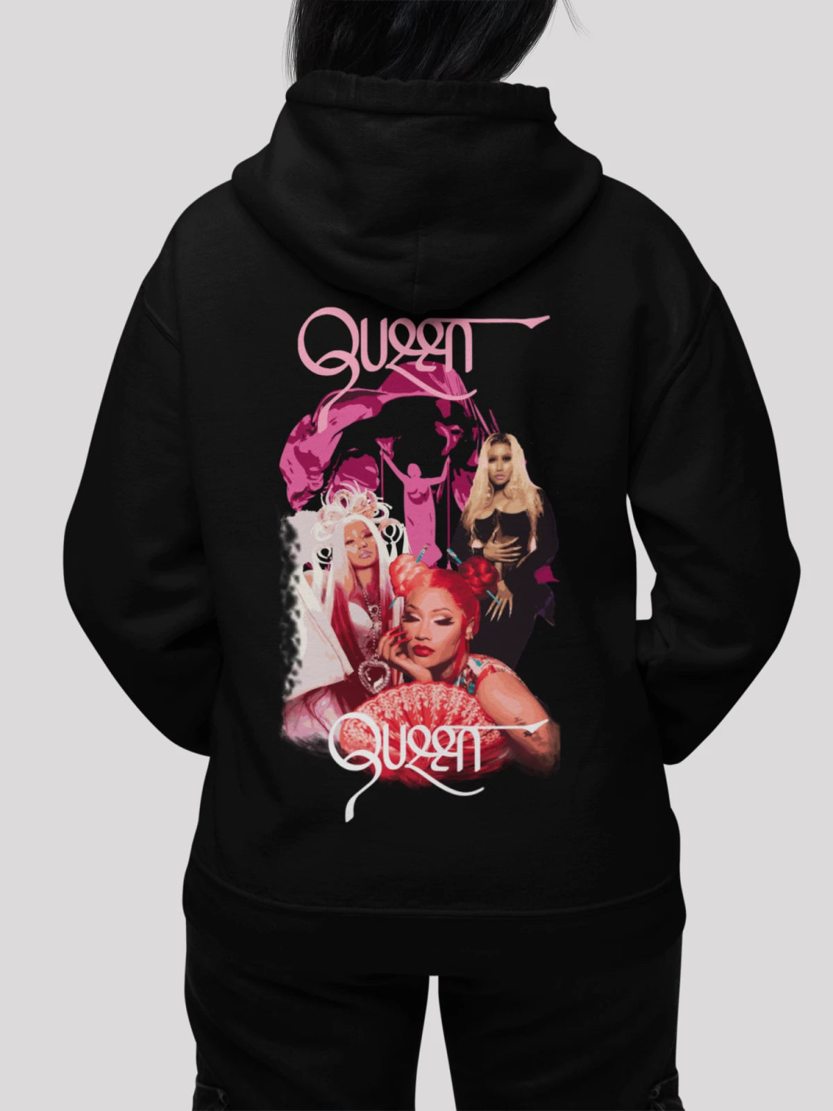 Nicki Minaj Hoodie for Women-Black