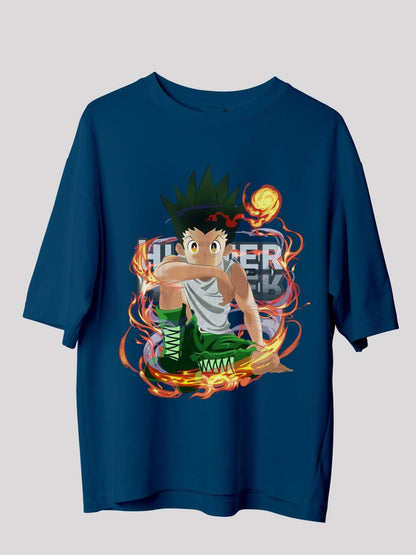 Gone crazy for GON Anime Unisex Oversized  T-shirt