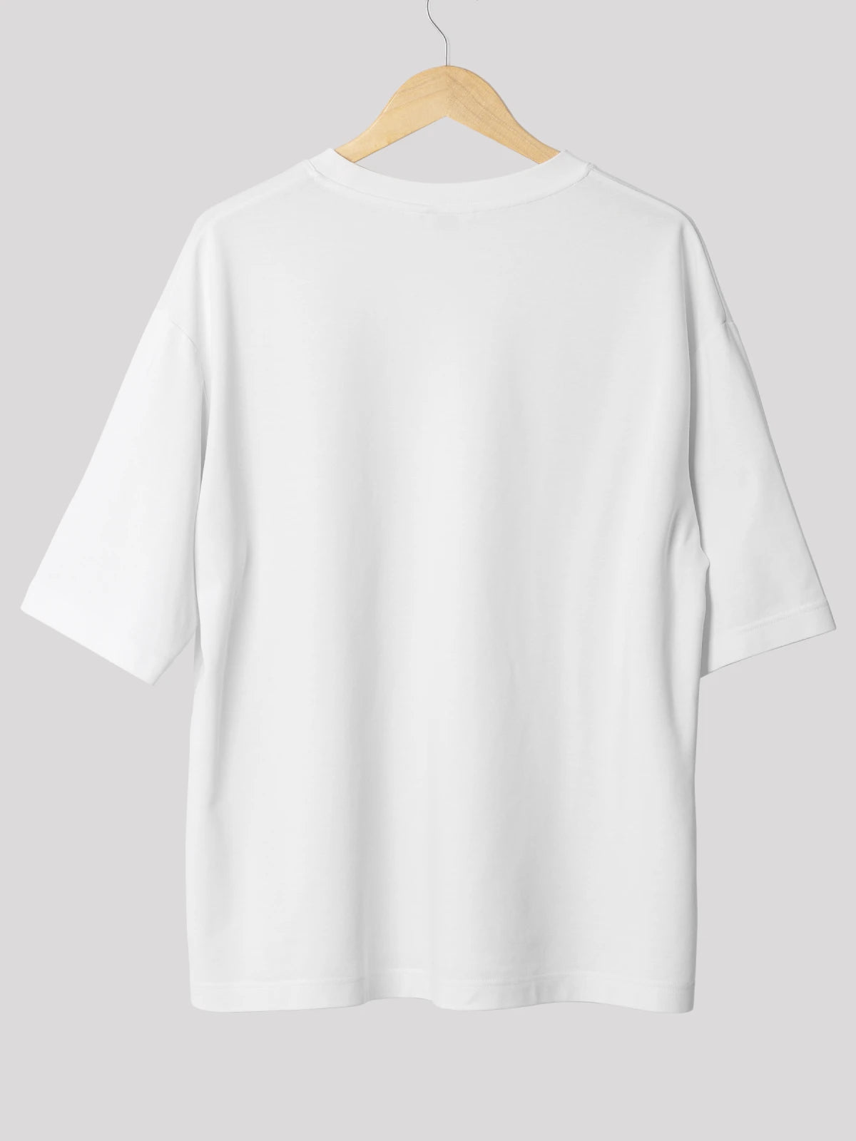 Perspective White Oversized T-Shirt