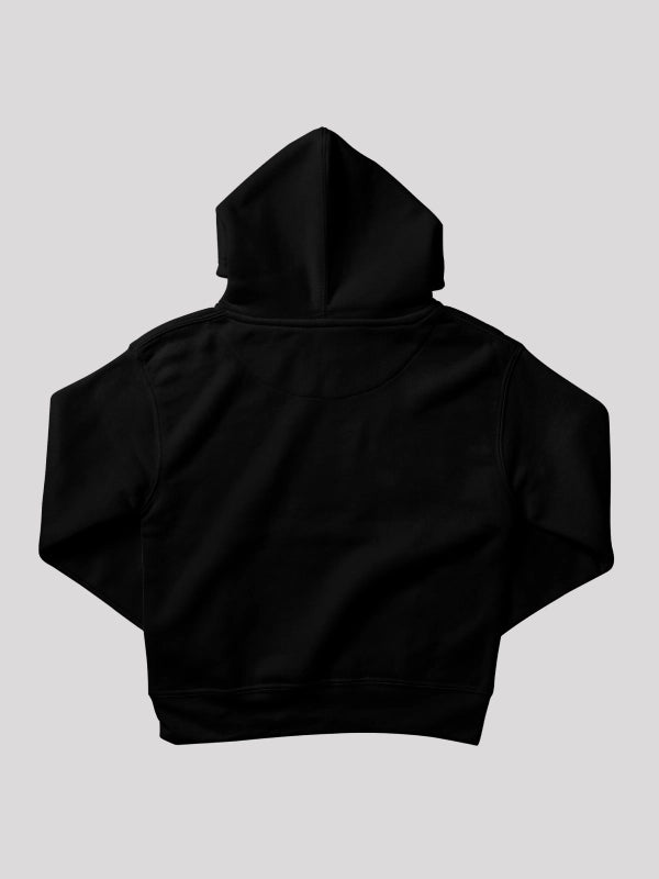 Stone Paper Scissors - Trendy & Unique Print Black Oversized Hoodie