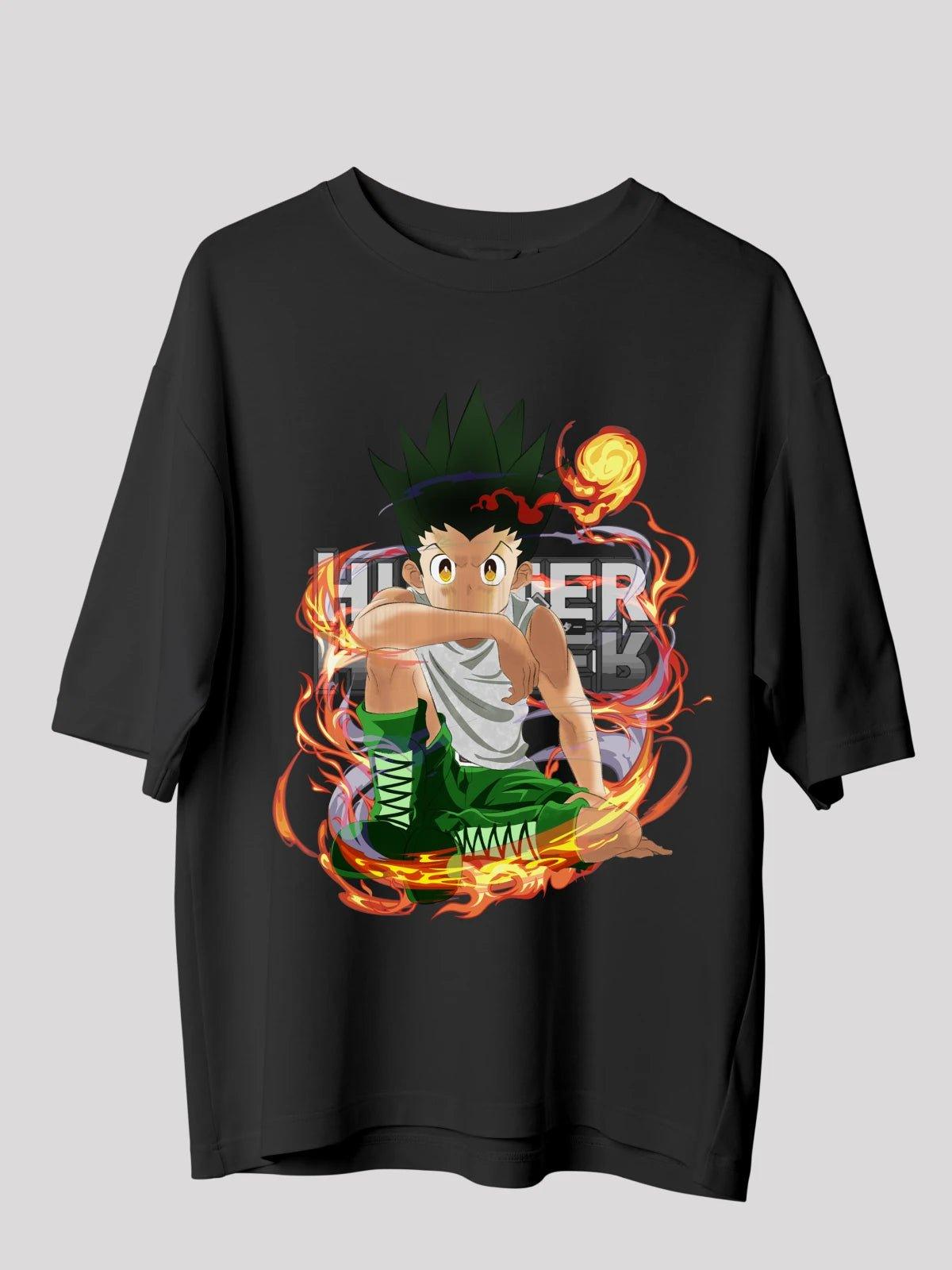 Gone crazy for GON Anime Unisex Oversized  T-shirt