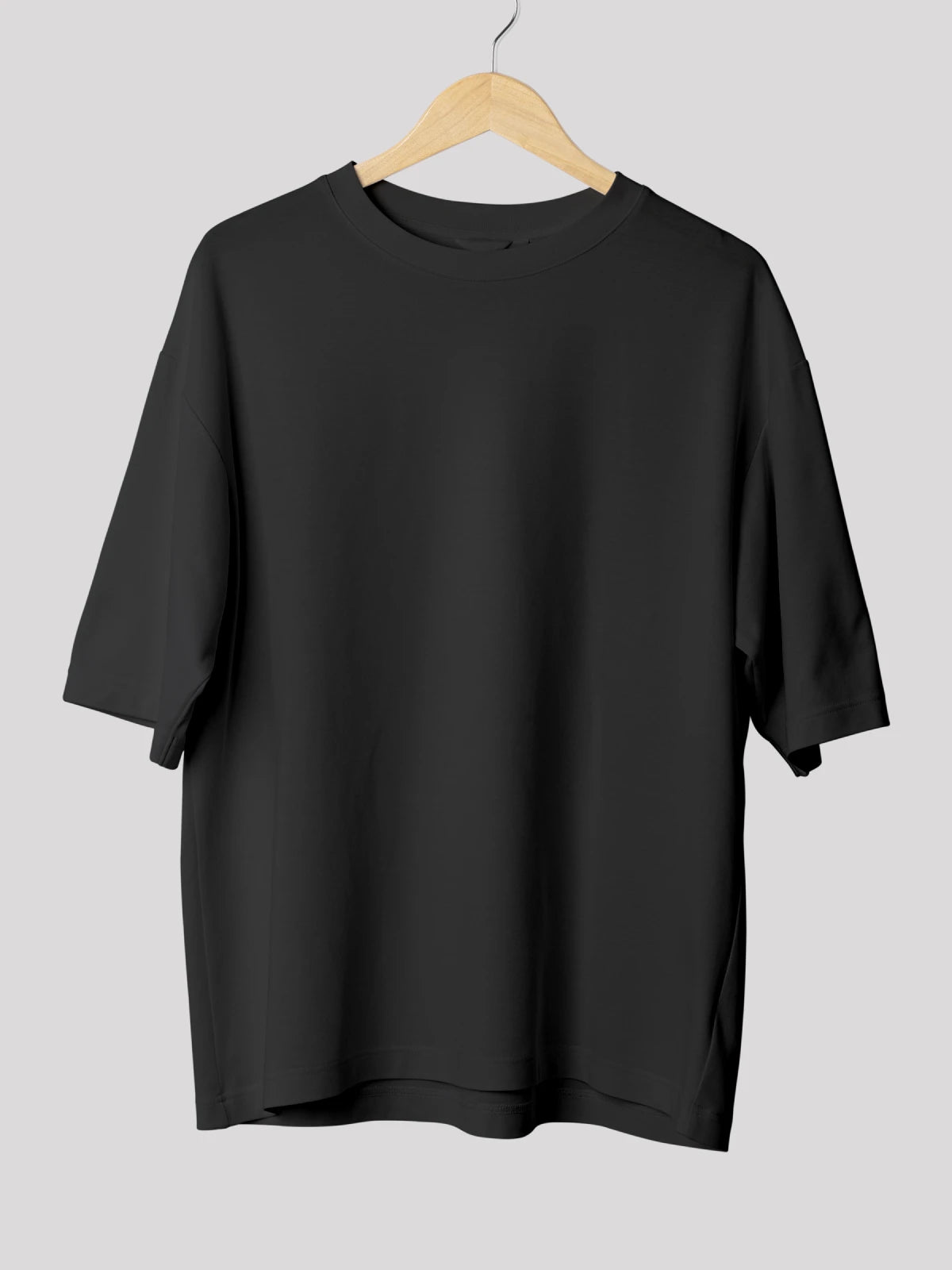  Black Oversized T-Shirt for Men