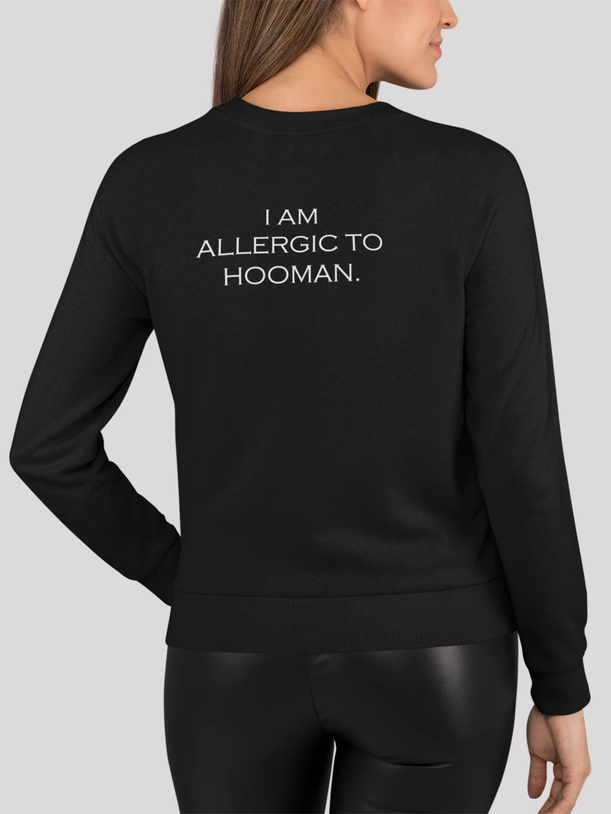 Hooman Black Sweatshirt