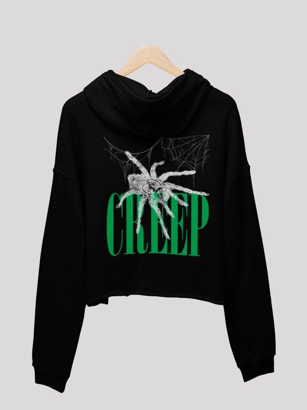 Creep Crop-Hoodie For Women