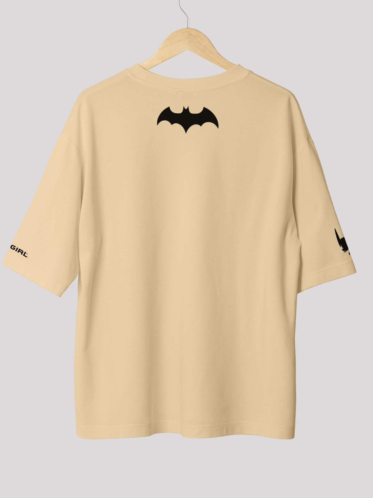 Bat Girl: Superhero-Themed Streetwear Oversized T-shirt