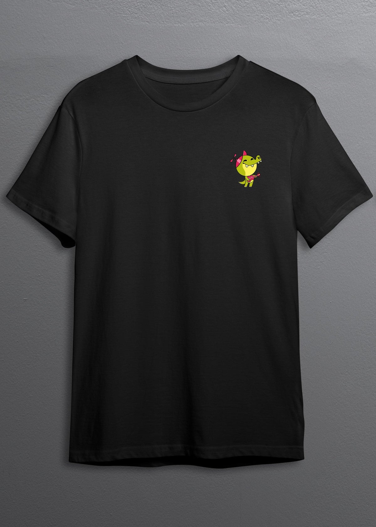 Baby Crocodile Black Unisex T-Shirt