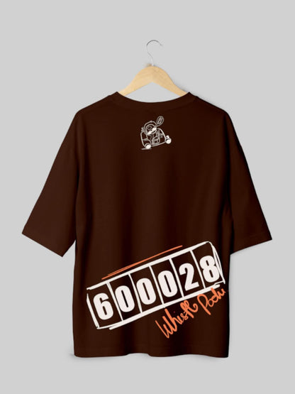 Chennai - Brown Back Print Unisex Graphic T-shirt