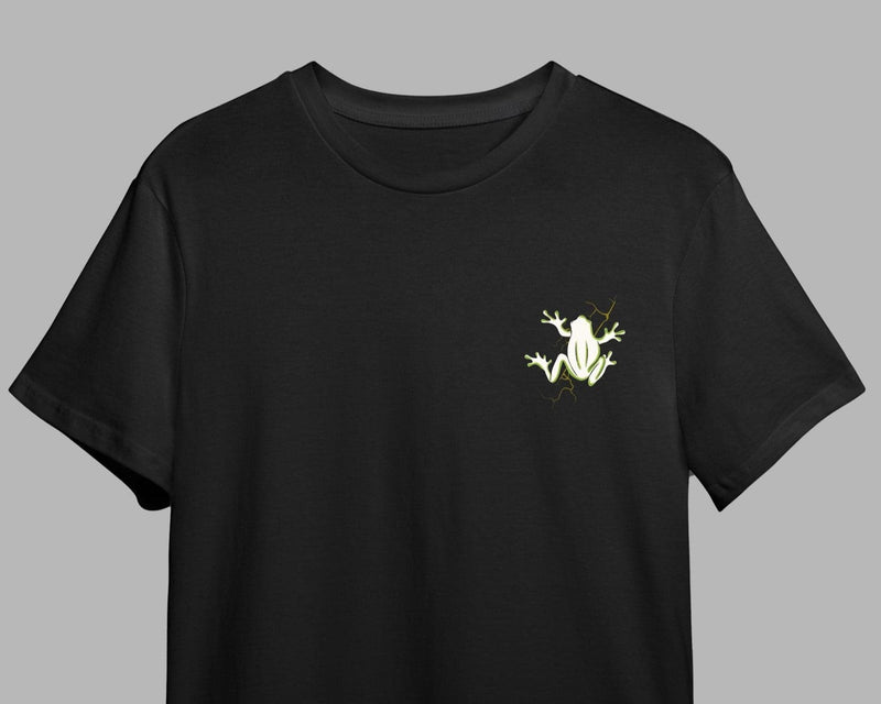 Frog Black Unisex T-Shirt