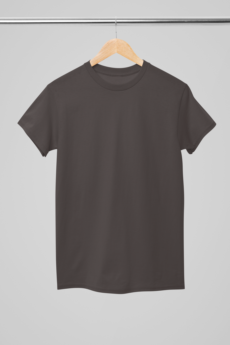 Plain Charcoal Grey Unisex T-shirt