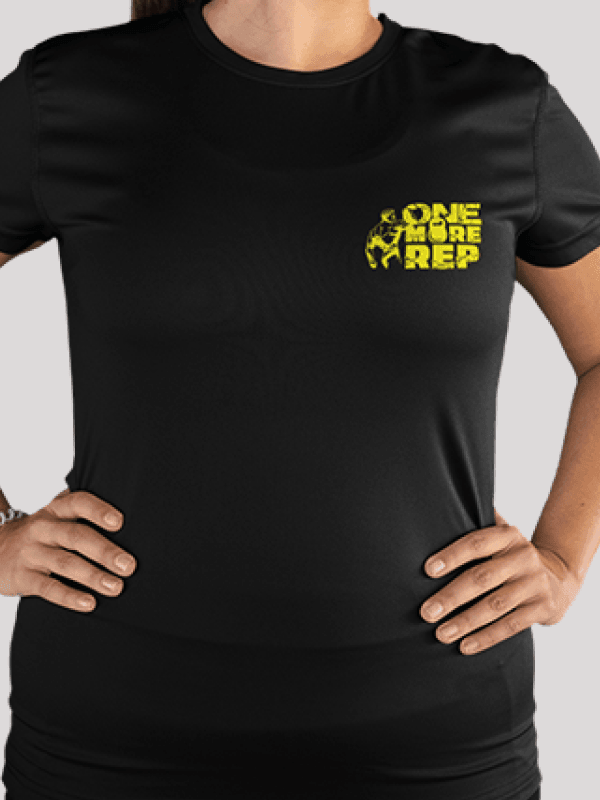 One More Rep Black Unisex T-Shirt