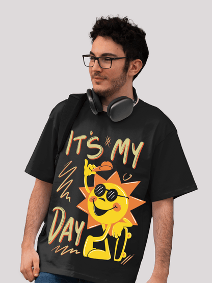 It's my day  Men's oversized t-shirt