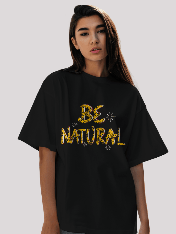 Be Natural Women's Oversized T-shirt