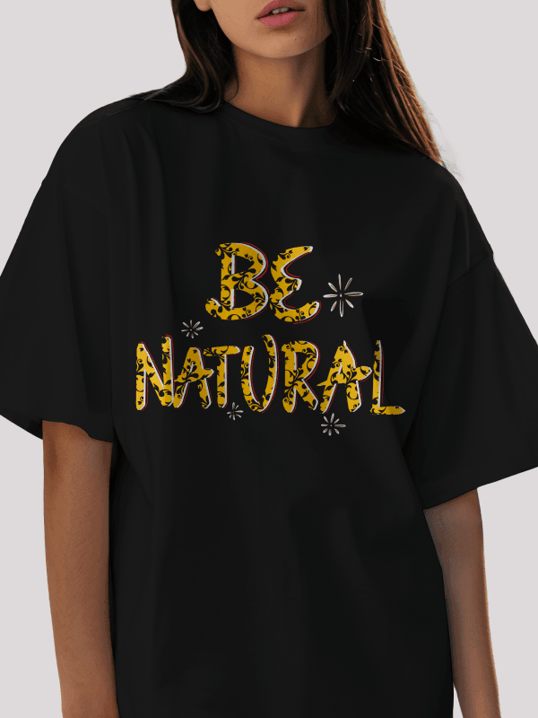 Be Natural Women's Oversized T-shirt