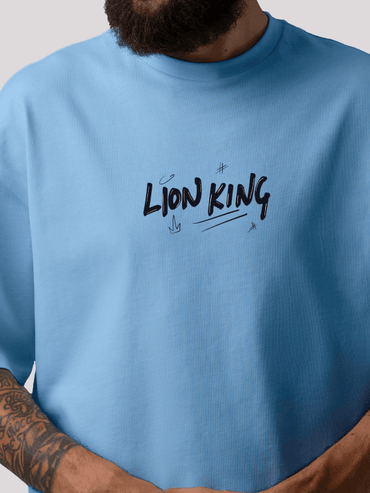 Lion king Men's oversized t-shirt