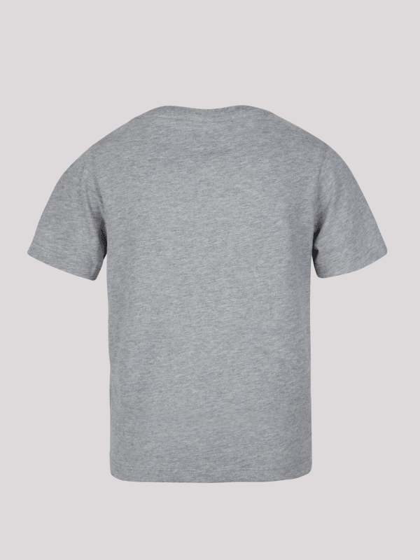 Plain Melange Grey Unisex T-shirt