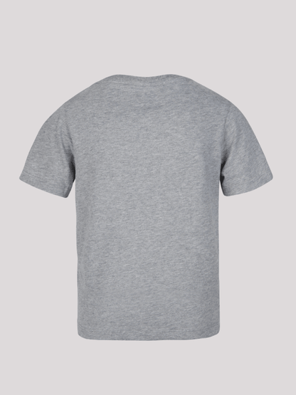 Plain Melange Grey Unisex T-shirt