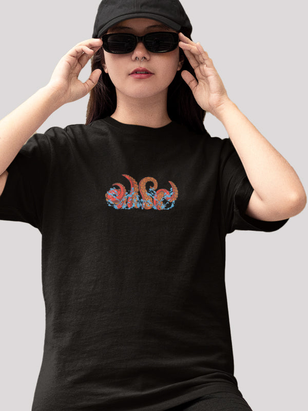 octopus graphic printed t-shirt