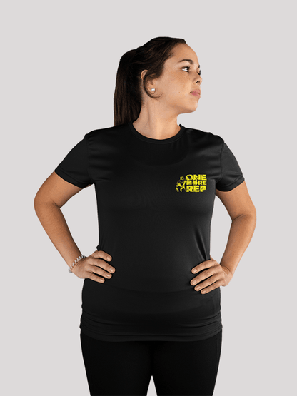 One More Rep Black Unisex T-Shirt